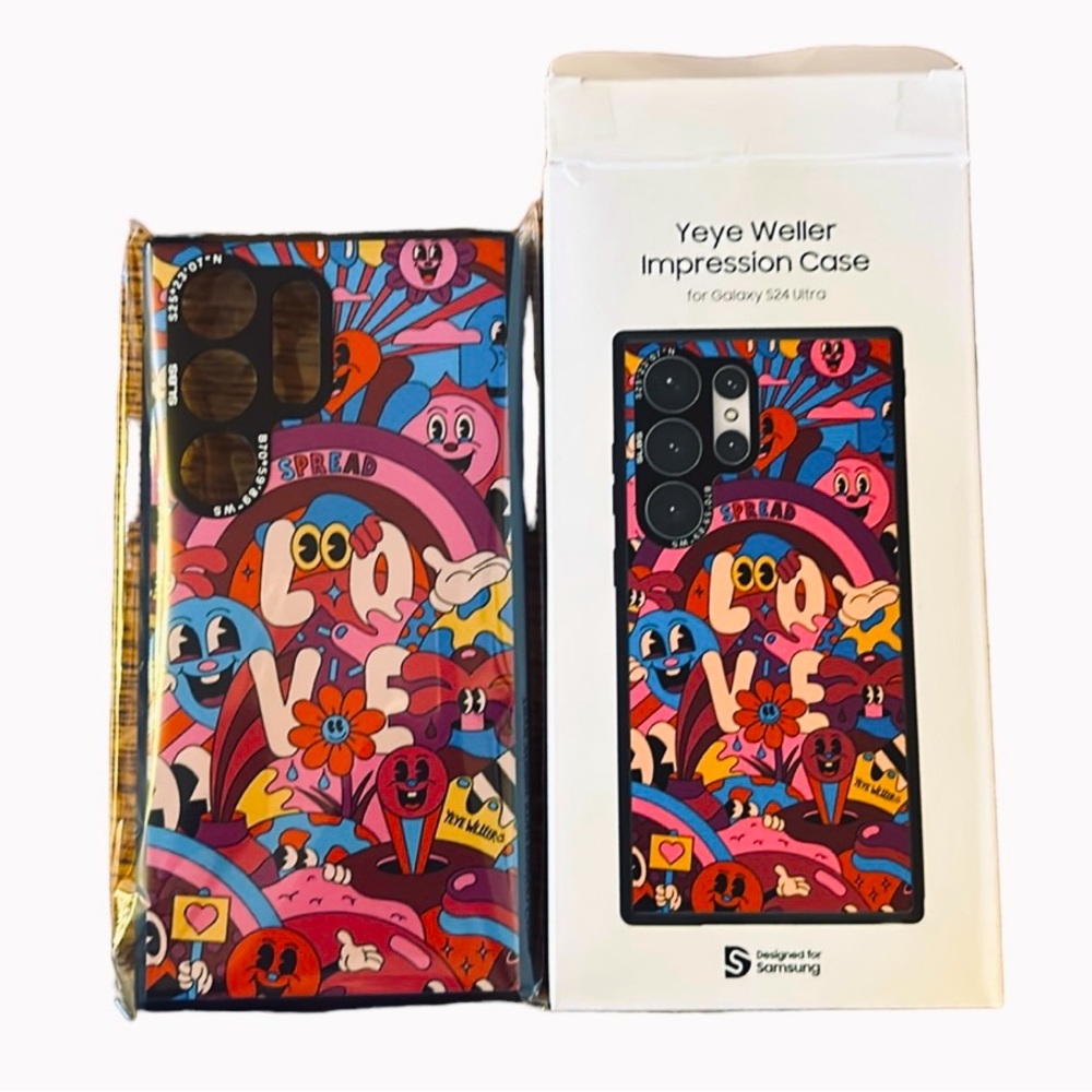 PHONE CASE GALLAXY S24 ULTRA YEYE WELLER IMPRESSION CASE NIB